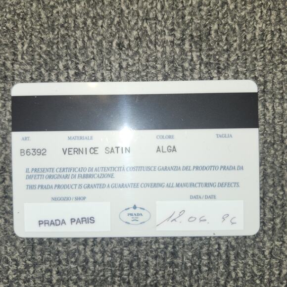 Vintage Prada Leather Handbag 1996 Collection - Picture 13 of 14